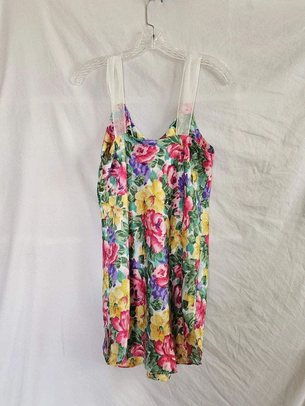Beaux Réves Chemise Slip Dress Womens Medium Floral NWT Vtg 80 Cottagecore